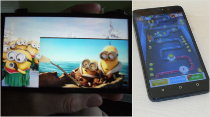 Der Hochgeschwindigkeitsprozessor des Honor 4X punktet besonders bei Handygames und Streaming.