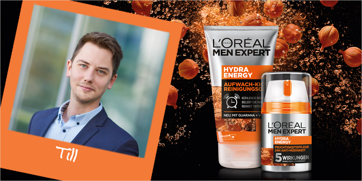 Unser Ansprechpartner bei L'Oréal: Till.