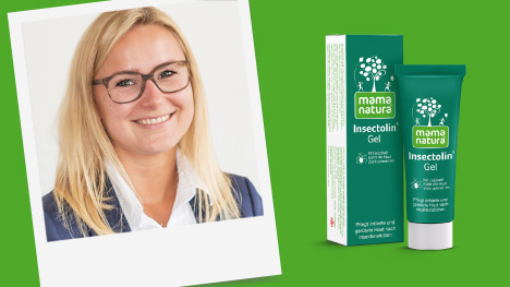 Unsere Ansprechpartnerin bei mama natura: Jessica.