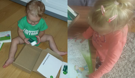 Auch Unsere kleinen Mittester freuen sich über die Inhalte des Startpakets.