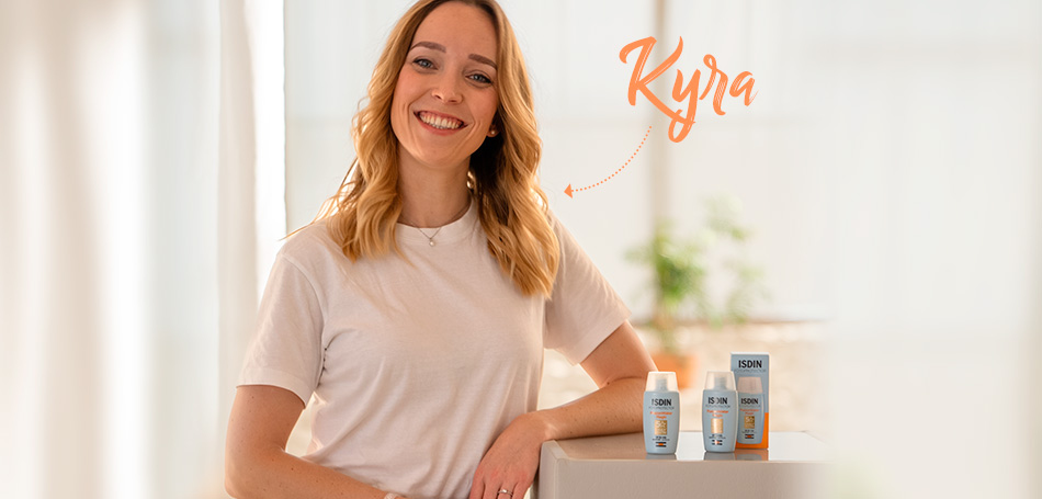 Kyra von ISDIN begrüßt uns zum Projekt!