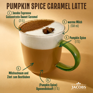 Pumpkin Spice Caramel Latte