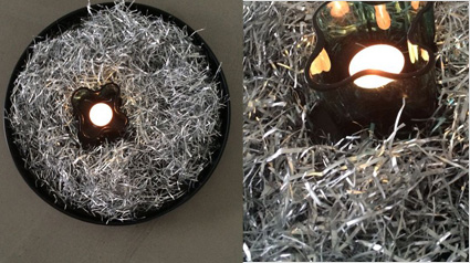 Silbergras aus Jacobs Momente Kapseln Folienverpackung