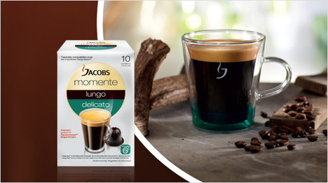 … Röstaromen bietet der Jacobs Momente Lungo delicato mit der Intensität 6 und seinem samtigen, vollmundigen Geschmack. Auch einen …