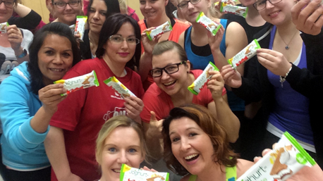 In den letzten Wochen haben wir Joghurt-Schnitte gemeinsam verkostet...