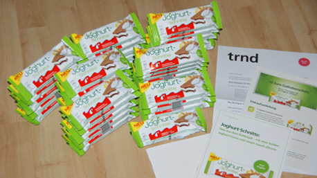 Die Startpakete treffen ein.