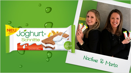 Unsere Ansprechpartnerinnen bei Joghurt-Schnitte.