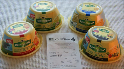 Nun ist es an der Zeit unsere Kassenbons hochzuladen.