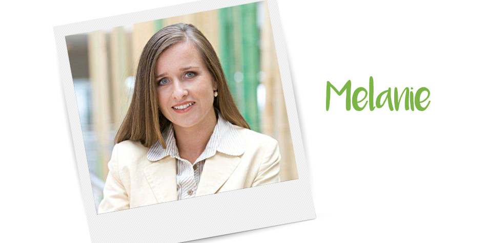 Unsere Ansprechpartnerin bei Ariel: Melanie.