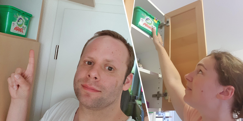 Gemeinsam machten wir unseren und andere Haushalte kindersicherer ...