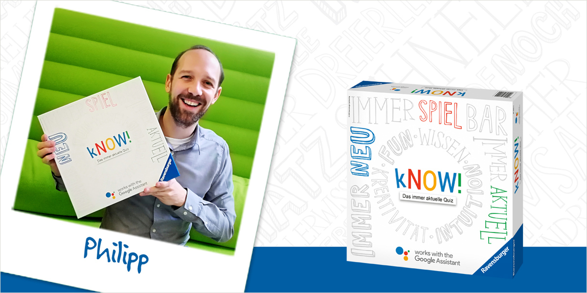 Unser Ansprechpartner für Ravensburger kNOW!: Philipp