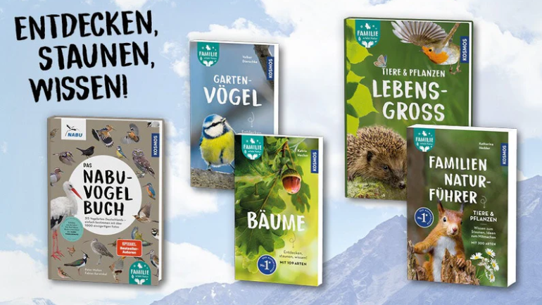 Die KOSMOS Familie erlebt Natur Reihe