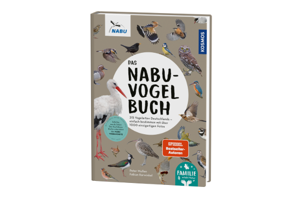 Mit dem NABU-Vogelbuch wird Vogelbestimmung kinderleicht.
