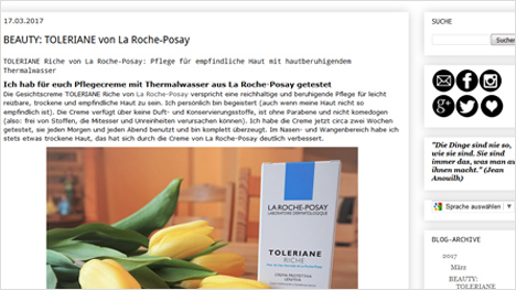 La Roche-Posay Toleriane