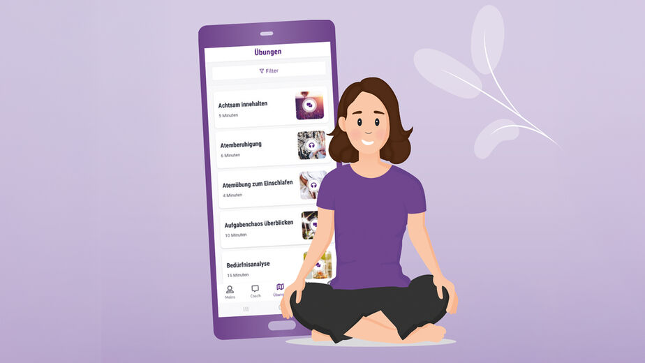 Die Lasea Ruhe-Coach App