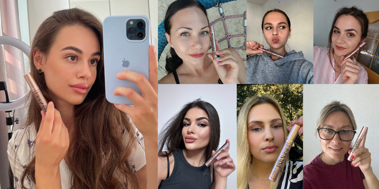 Paradiesische Wimpern