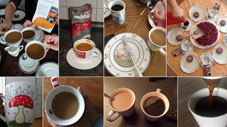 Dann hieß es hoch die Tassen mit Lavazza Filtro Italiano.