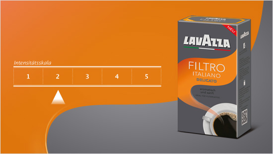 Delicato ist die sanfte und aromatische Sorte. Ihr Aroma erinnert an Getreide und Kakao mit einem milden, schokoladigen Finale.