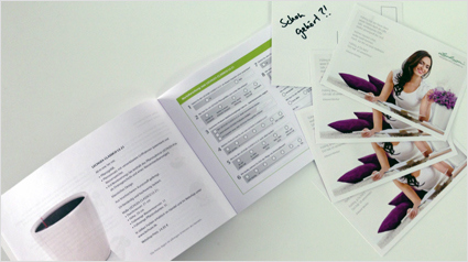 Mit den MaFo-Bögen und Postkarten machen wir den LECHUZA CLASSICO bekannt.