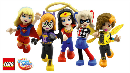 Die Figuren der LEGO DC Super Hero Girls™ Spielwelt bieten Kindern Stoff für heldenhafte Geschichten voller Action und Mädchenpower.