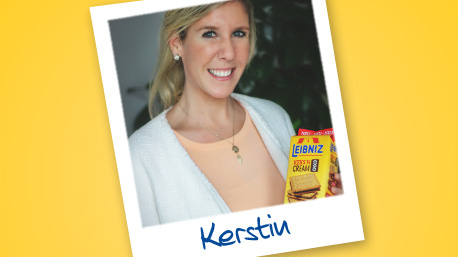 Unsere Ansprechpartnerin für das trnd-Projekt mit Leibniz Keks'n Cream