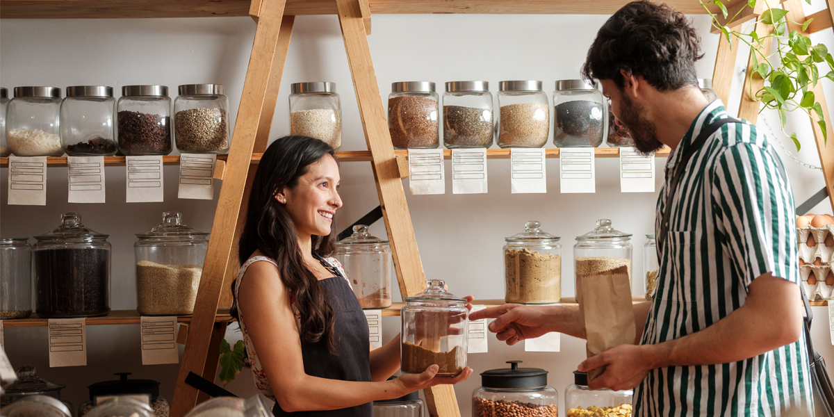 Hilf anderen, mit LENA nachhaltige Alternativen zu entdecken.