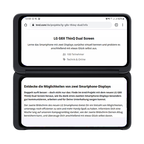 LG G8X ThinQ Dual Screen