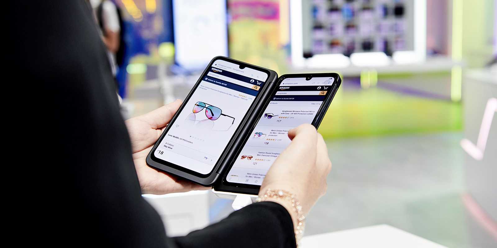 Mit dem Dual Screen organisiert im Alltag