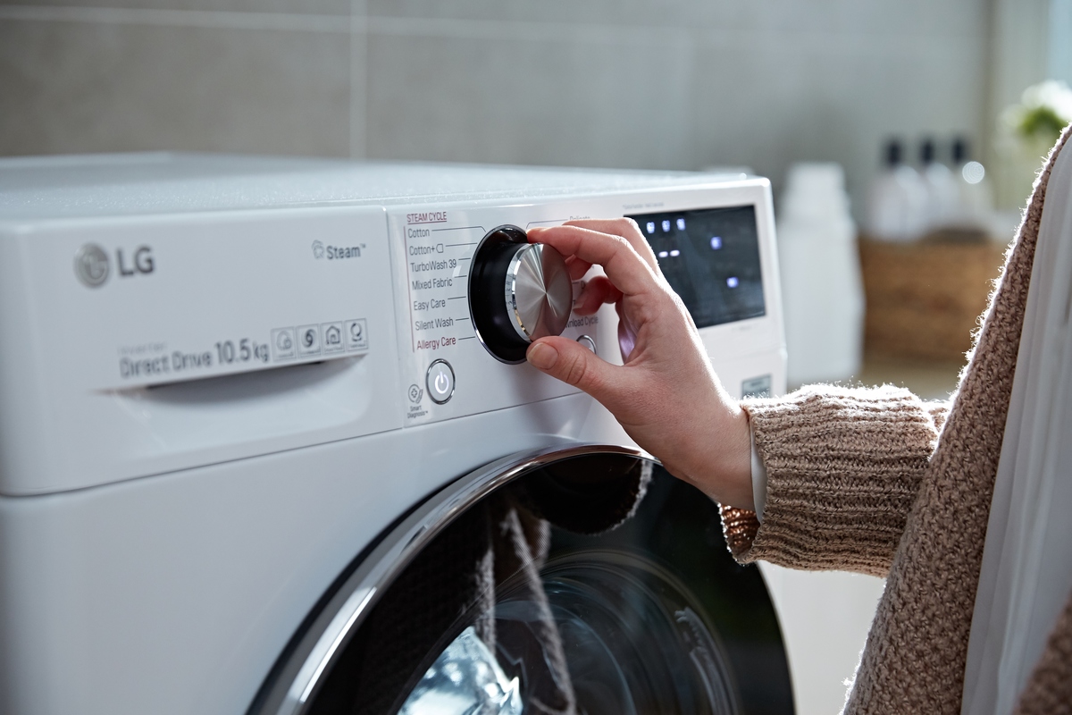 Ab heuten waschen 50 trnd-Partner ihre Kleidung mit der LG TWINWash.