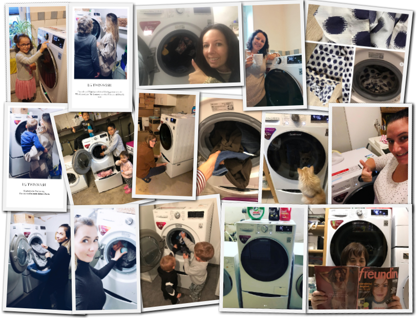 LG Twinwash Collage