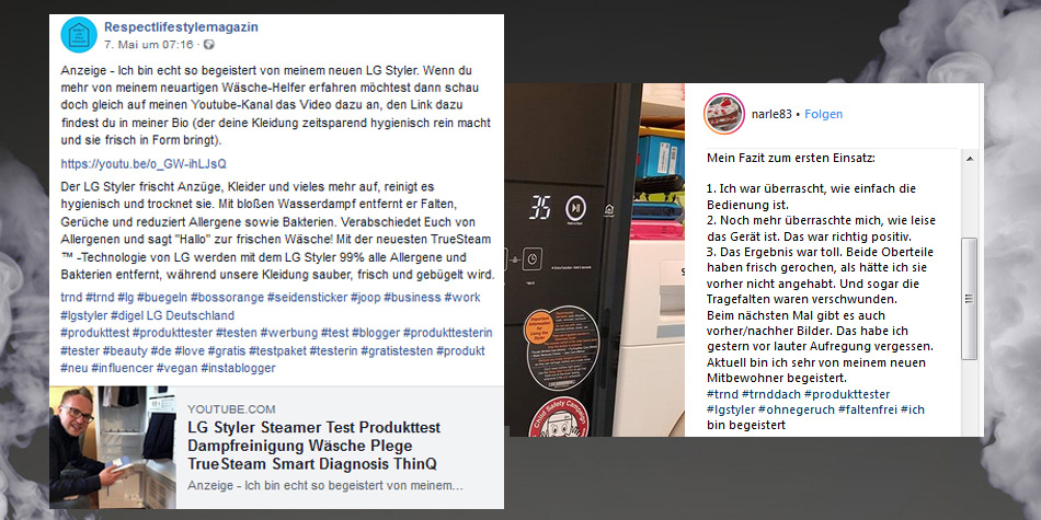 Wir berichten online vom LG Styler.