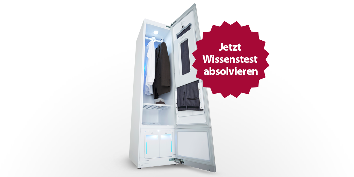 Der Wissenstest: Wir beweisen unser Wissen rund um den LG Styler