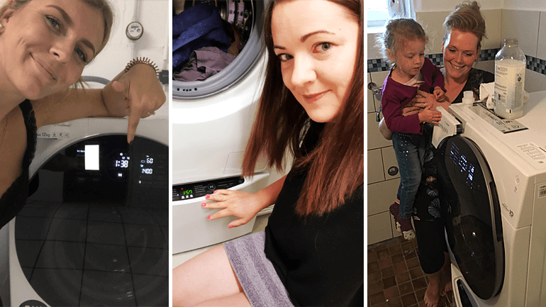 Die ersten Waschägnge mit der LG TWINWash