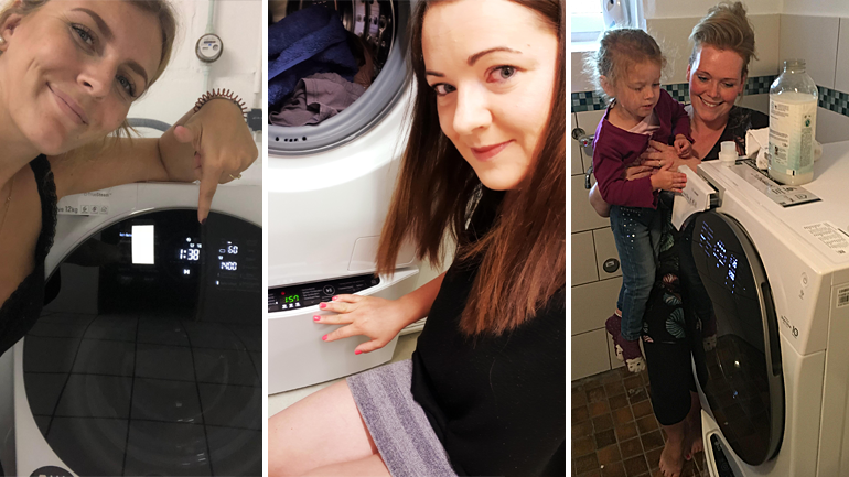 LG TWINWash™: Die ersten Waschgänge.