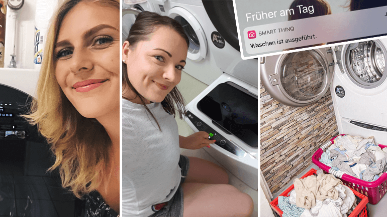 Die LG TWINWash Lieblingsfeatures in unserem trnd-Projekt