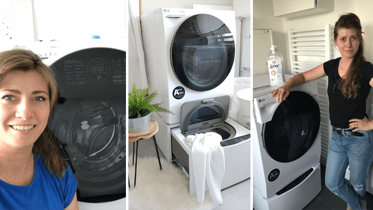 LG TWINWash™: An die Wäschekörbe, fertig, los!