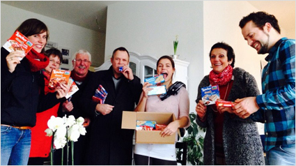 Nun gehen wir ans gemeinsame Probieren und Bekanntmachen.