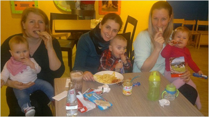 Nun gehen wir ans gemeinsame Probieren und Bekanntmachen.