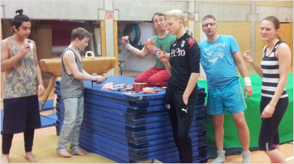 Nun gehen wir ans gemeinsame Probieren und Bekanntmachen.