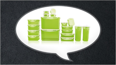 LOCK & LOCK in einem Satz.