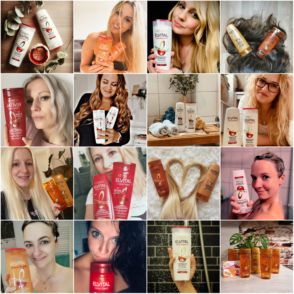 5.000 trnd-Partnerinnen haben in diesem Projekt die Elvital Pflegeserien ausprobiert. 