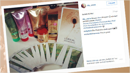 trnd-Partnerin lilly-aldrin berichtet auf Instagram.