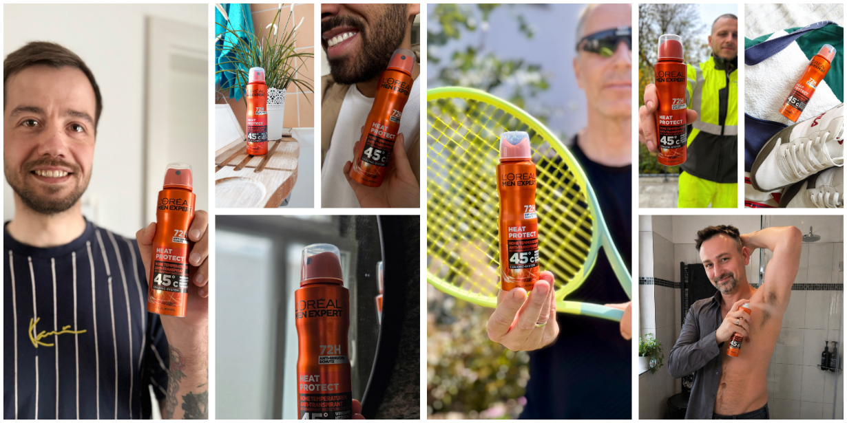 Eure Aufgaben mit L’Oréal Men Expert Heat Protect: Bereit, wenn’s heiß wird! 
