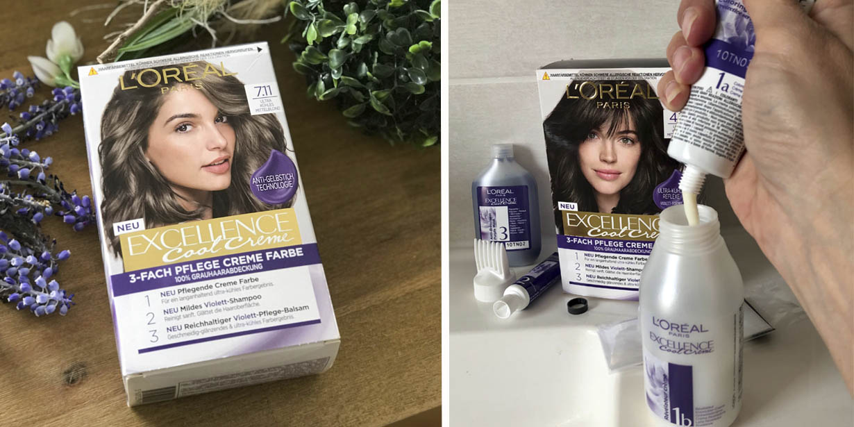 Für geschmeidig-glänzendes Haar und ein ultra-kühles Farbergebnis