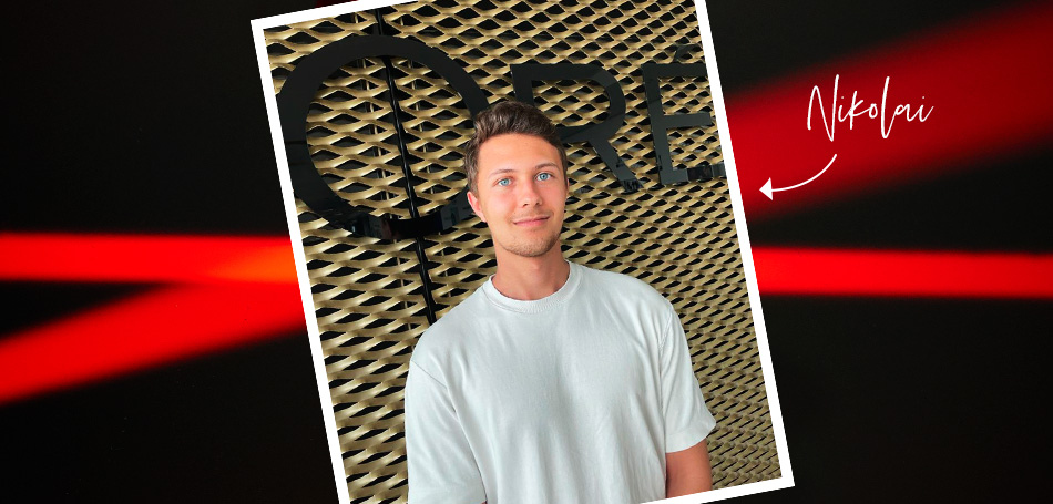 Nikolai begrüßt uns zum Projekt!