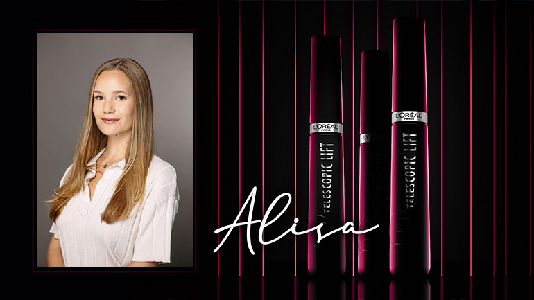 Wimpern Transformation mit der neuen Telescopic Lift Mascara