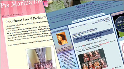 L'Oréal Paris Préférénce Color Ombrés im Internet