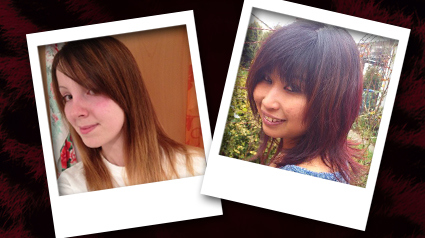 Gespräche über die Color Ombrés.