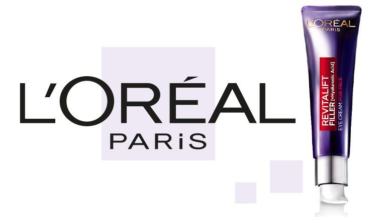 L’Oréal Revitalift Filler [+Hyaluronsäure] Augencreme für das Gesicht