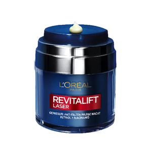 L’Oréal Paris Revitalift Laser Retinol + Niacinamid Gepresste Anti-Falten Pflege Nacht